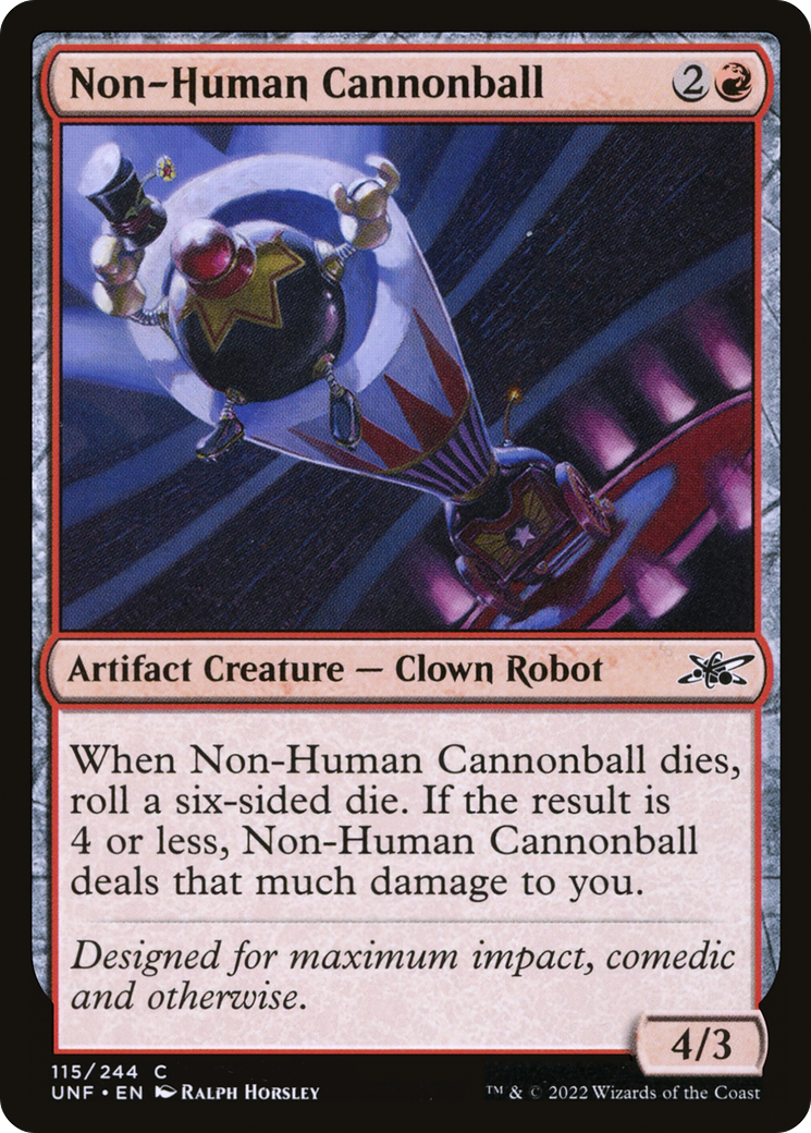 Non-Human Cannonball [Unfinity] Foil
