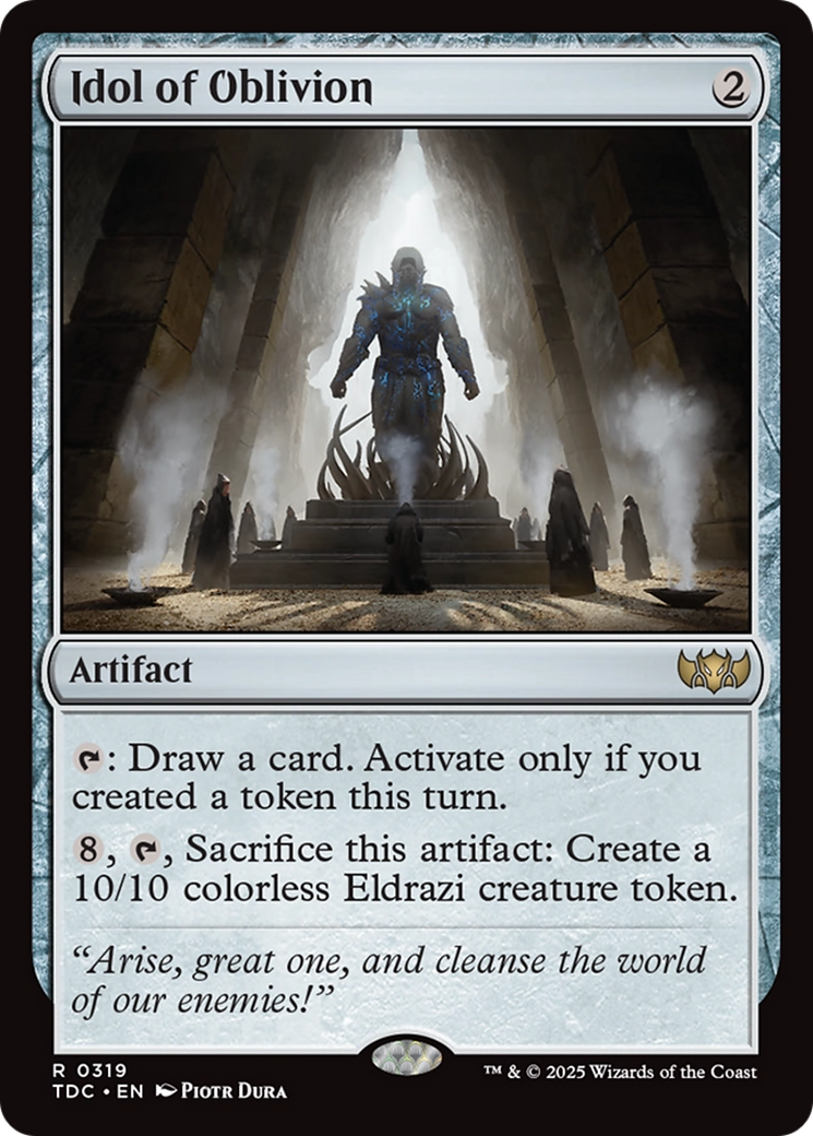 Idol of Oblivion (319) [Commander: Tarkir: Dragonstorm]