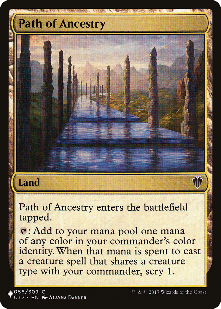 Path of Ancestry |  (C17-56) [The List]