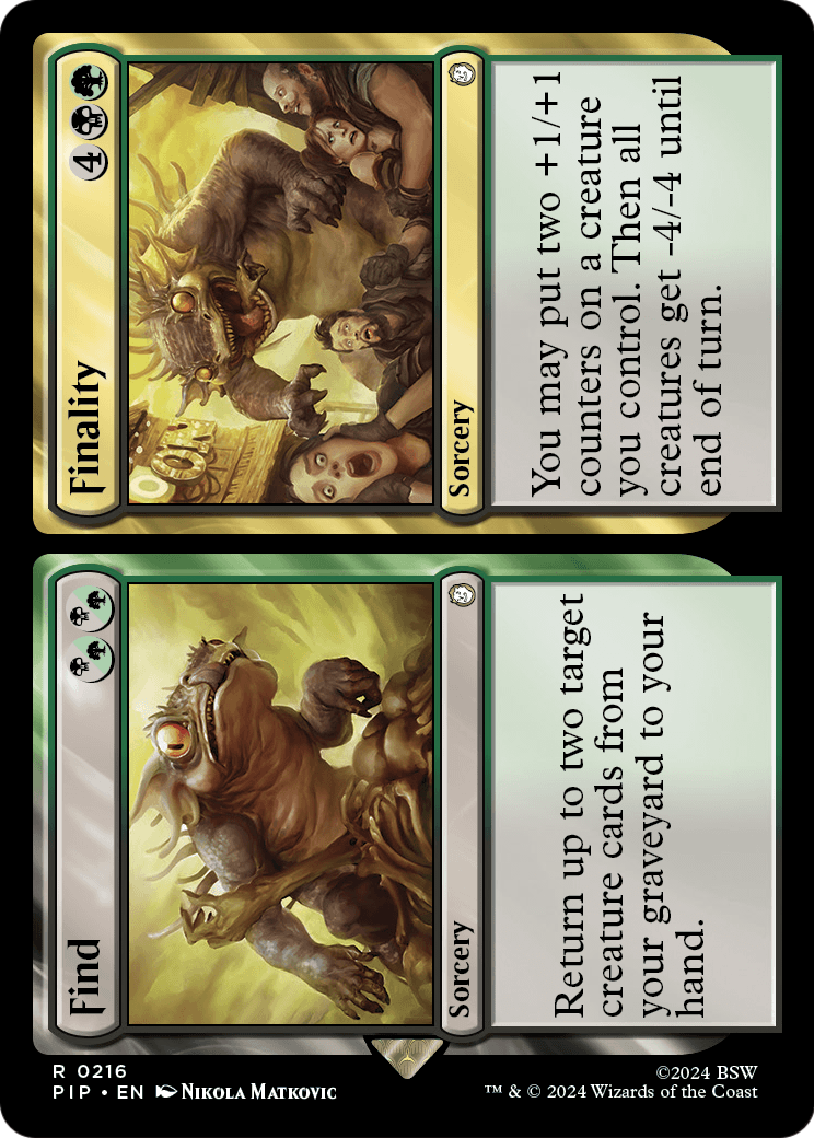 Find // Finality [Fallout] Foil