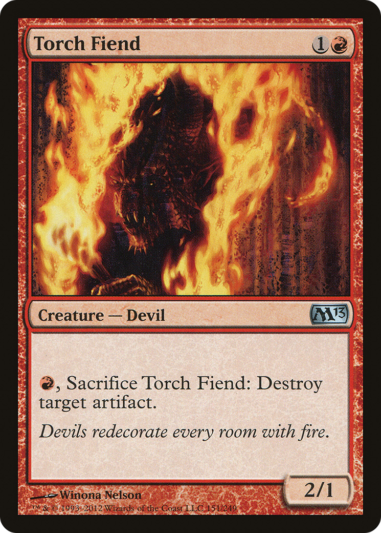 Torch Fiend [Magic 2013] Foil