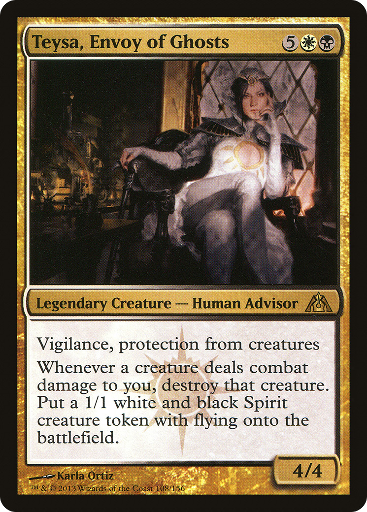 Teysa, Envoy of Ghosts [Dragon's Maze] Foil