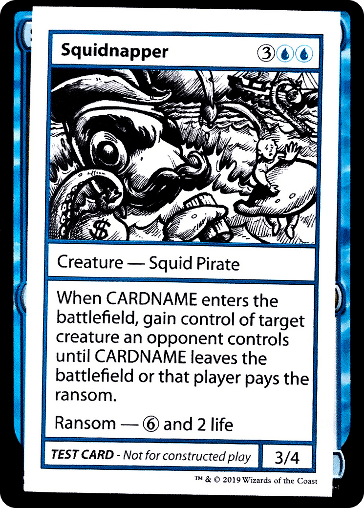 Squidnapper (2021 Edition) [Mystery Booster Playtest Cards]