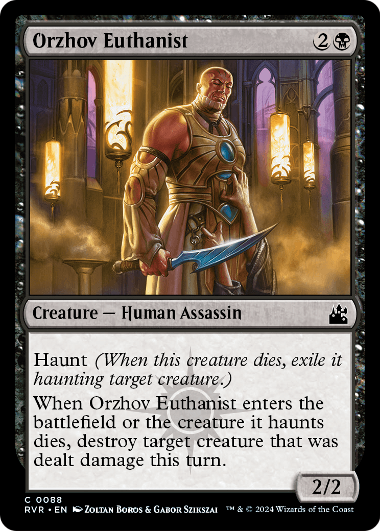 Orzhov Euthanist [Ravnica Remastered] Foil