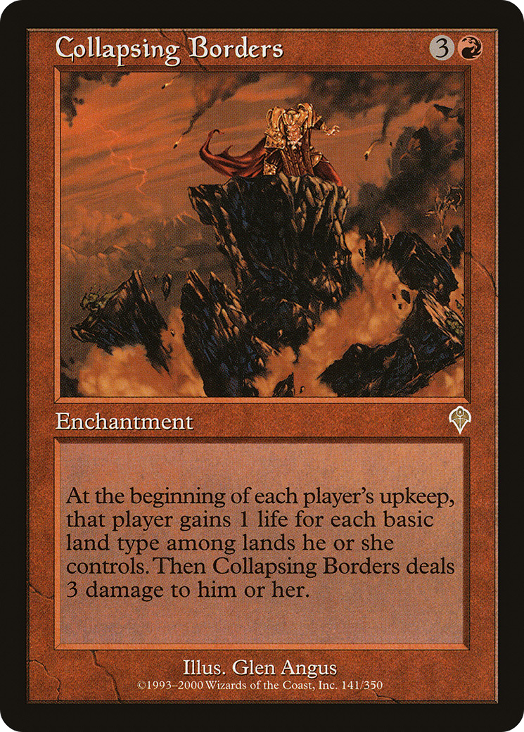 Collapsing Borders [Invasion] Foil