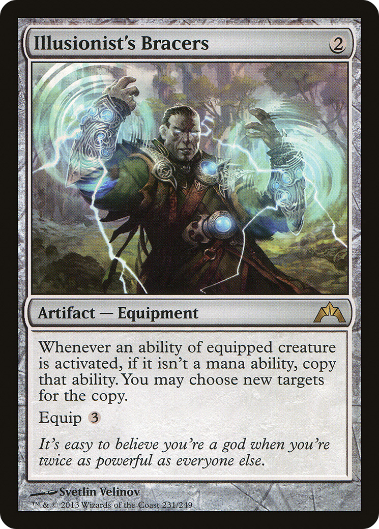 Illusionist's Bracers [Gatecrash] Foil
