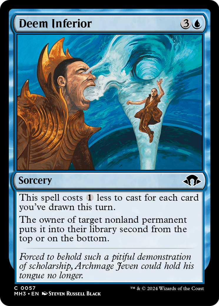 Deem Inferior [Modern Horizons 3] Foil