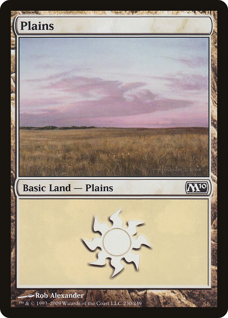 Plains (230) [Magic 2010] Foil