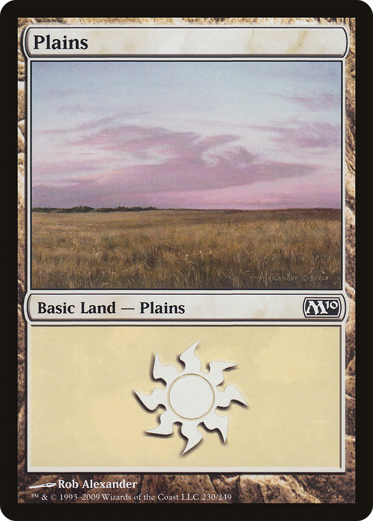 Plains (230) [Magic 2010] Foil