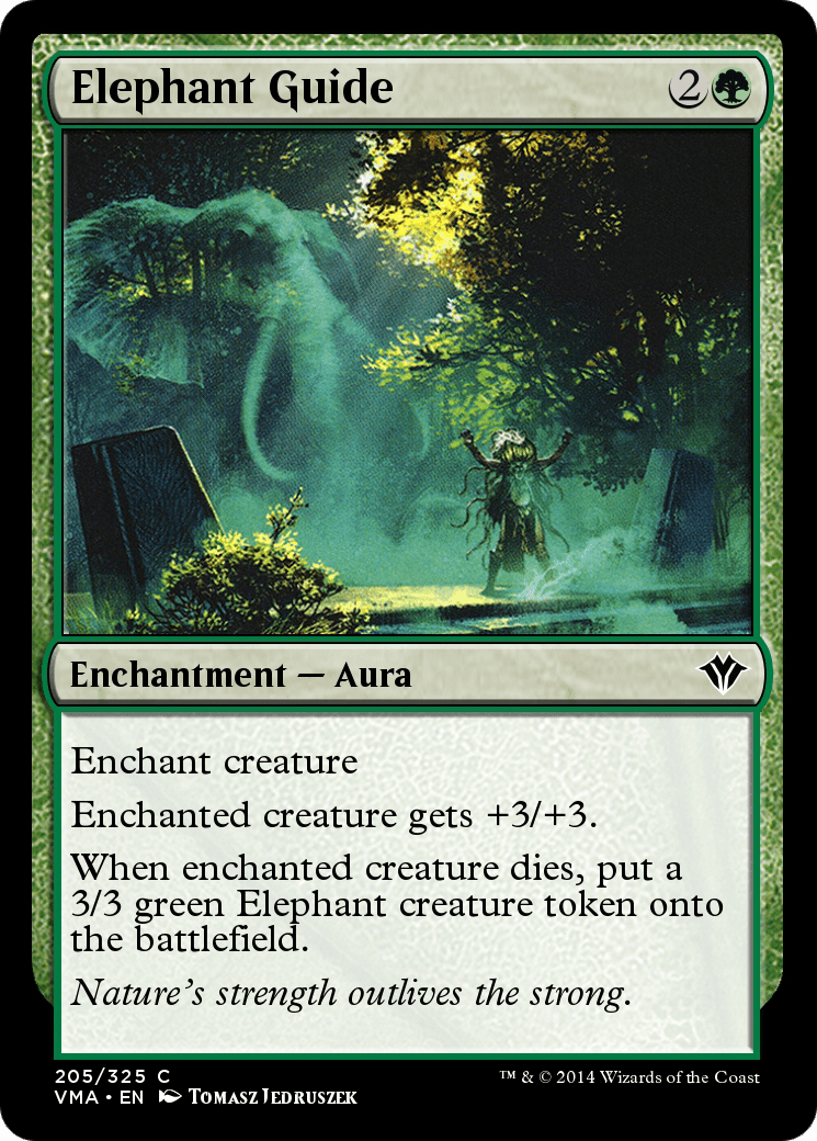 Elephant Guide (VMA-205) - Vintage Masters Foil