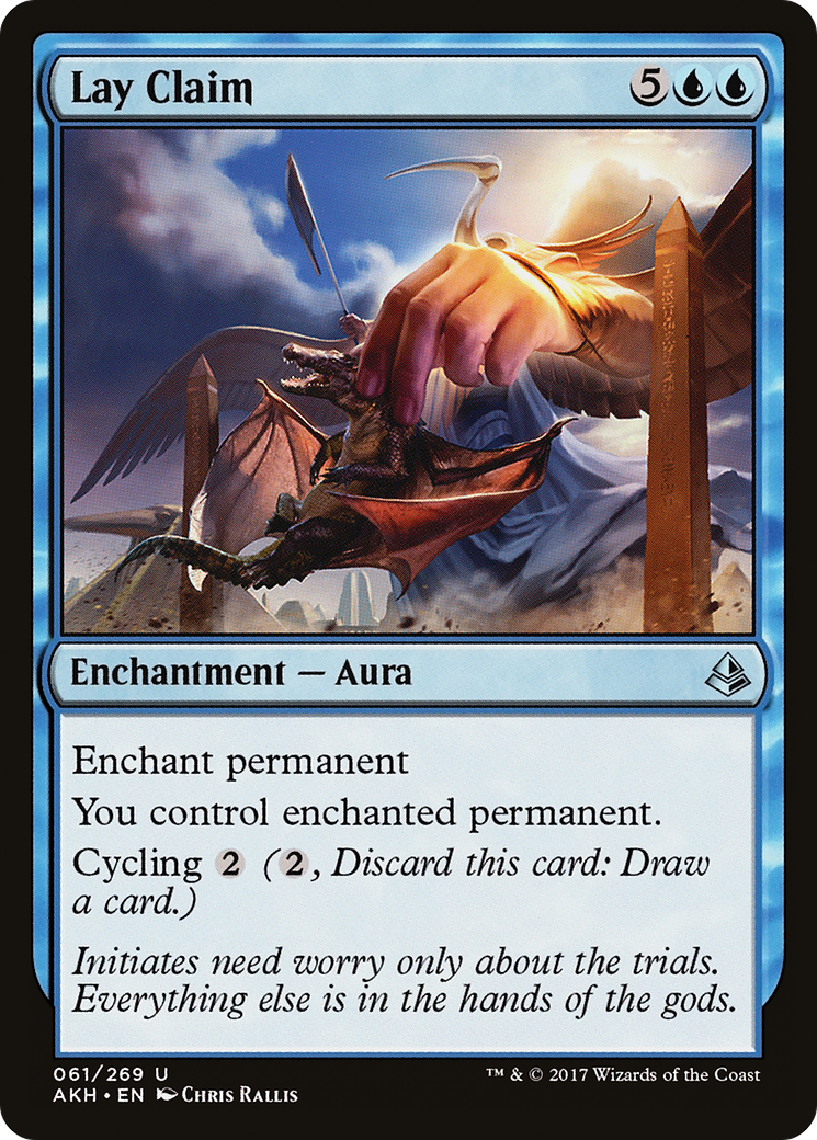 Lay Claim [Amonkhet] Foil