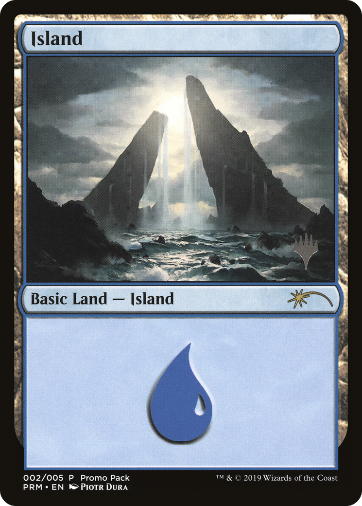 Island (2) [Core Set 2020 Promo Pack] Foil