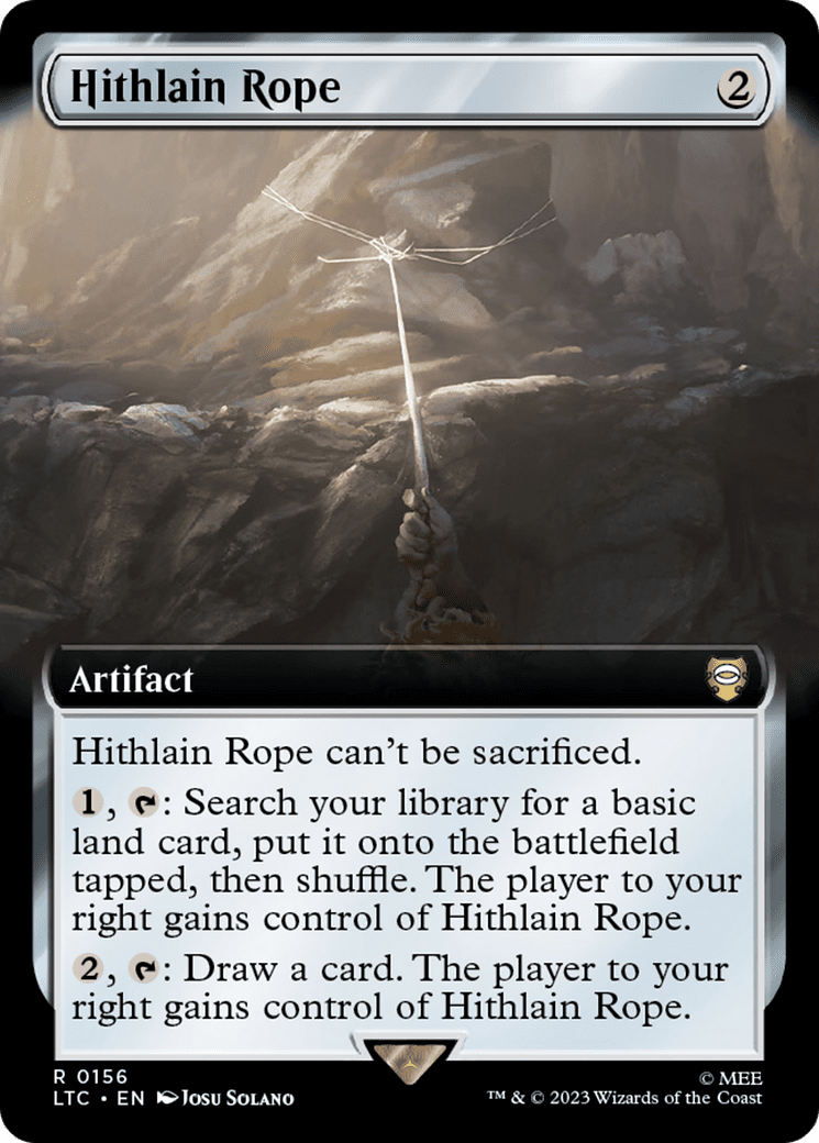 Hithlain Rope (156) [Tales of Middle-earth Commander] : (Extended Art) Foil