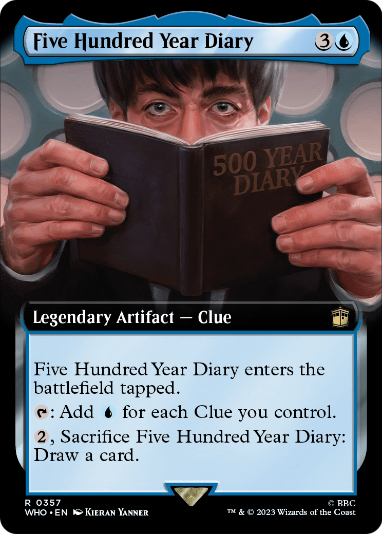 Five Hundred Year Diary (Extended Art) [Doctor Who] Foil