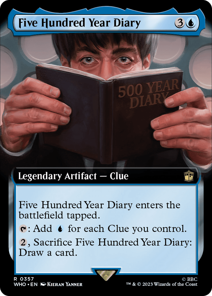 Five Hundred Year Diary (Extended Art) [Doctor Who] Foil