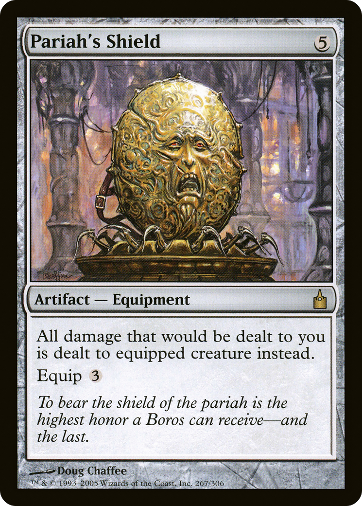 Pariah's Shield [Ravnica: City of Guilds] Foil