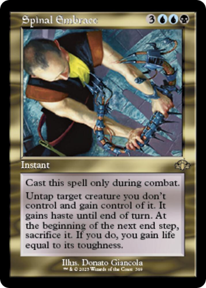 Spinal Embrace 369/261 (Dominaria Remastered)  - Retro