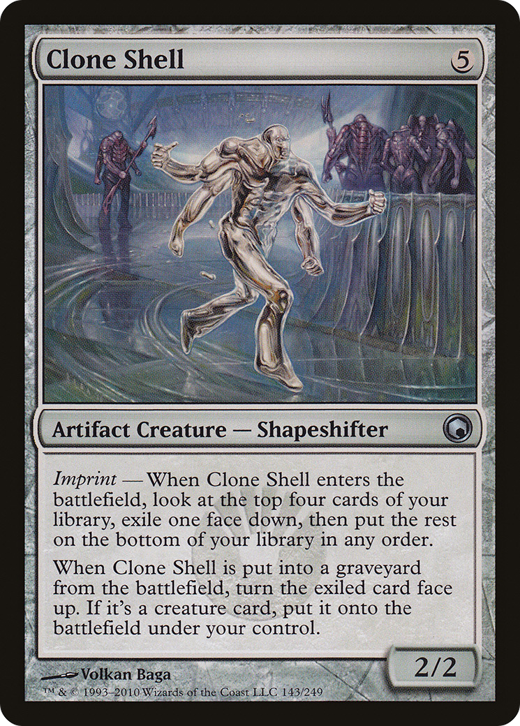 Clone Shell [Scars of Mirrodin] Foil