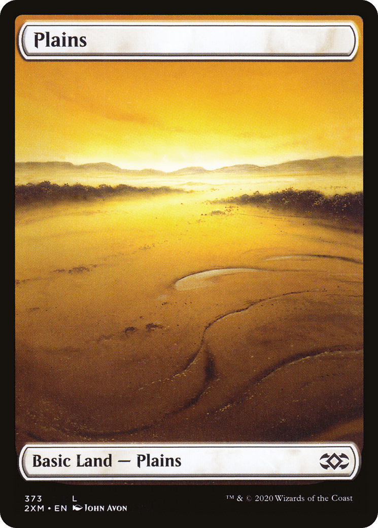 Plains (373) [Double Masters] Foil