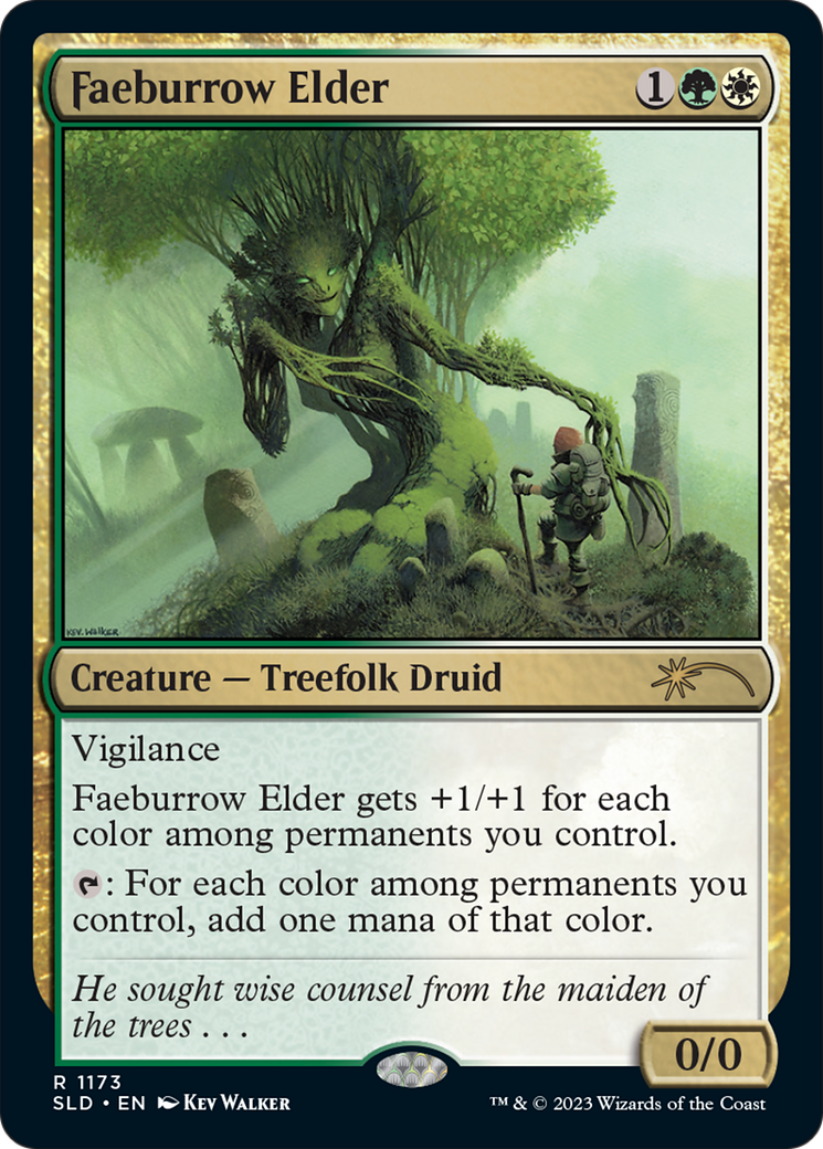 Faeburrow Elder [Secret Lair Drop Series] Foil