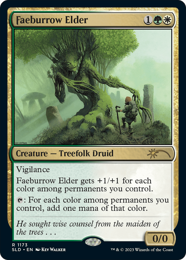 Faeburrow Elder [Secret Lair Drop Series] Foil