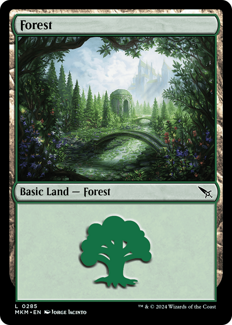 Forest (0285) [Murders at Karlov Manor] Foil