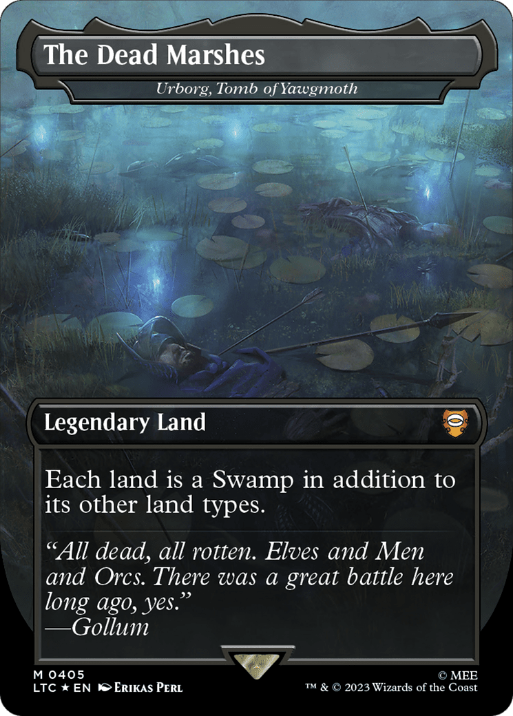 The Dead Marshes - Urborg, Tomb of Yawgmoth (Surge Foil Realms and Relics) [The Lord of the Rings: Tales of Middle-Earth Commander]