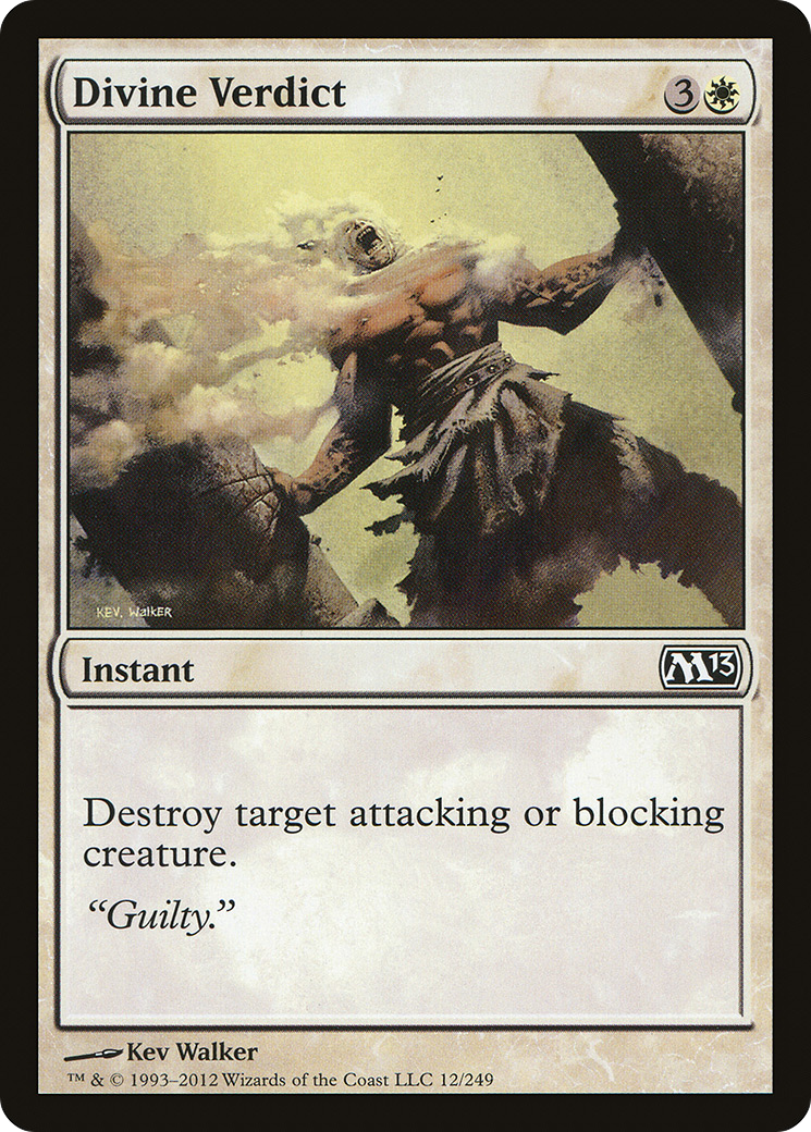 Divine Verdict [Magic 2013] Foil