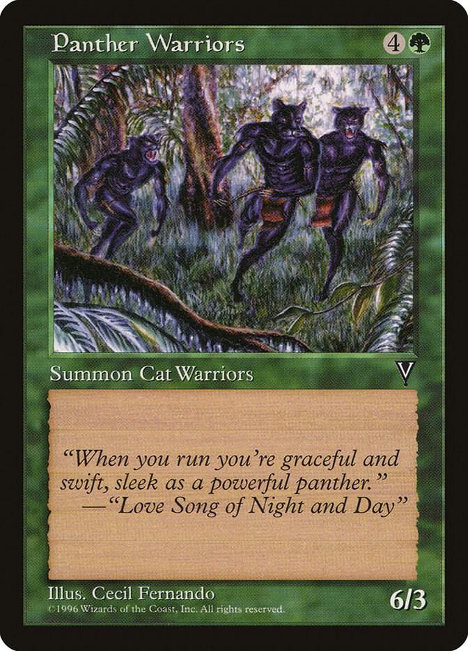 Panther Warriors 115/167 (Visions) 