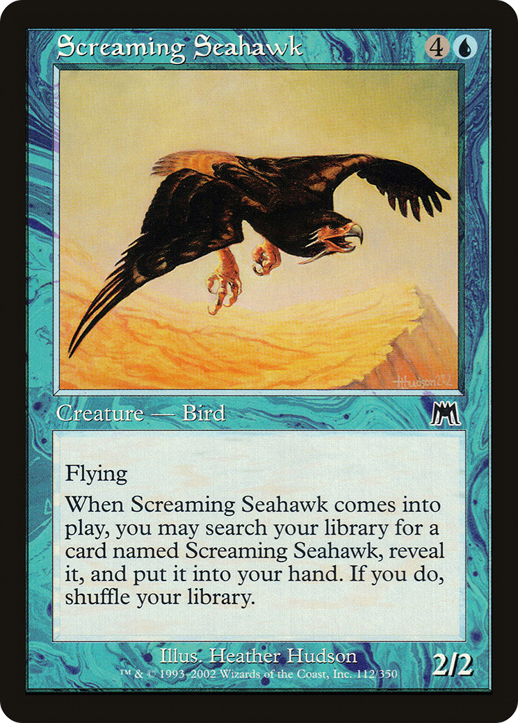 Screaming Seahawk [Onslaught] Foil