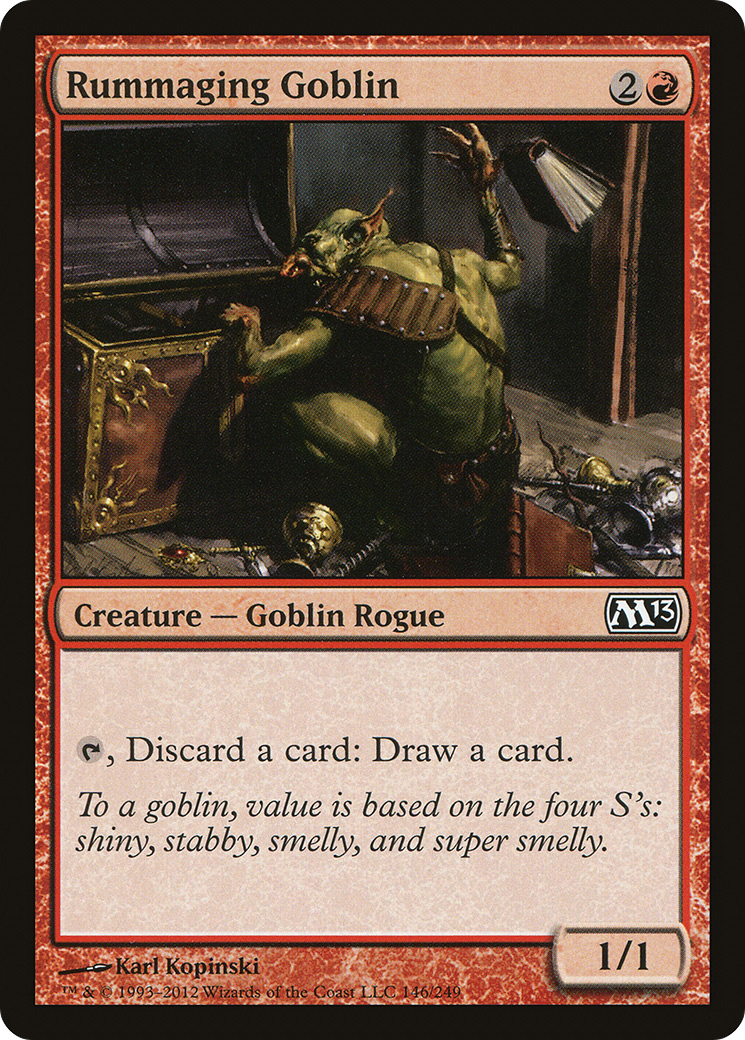 Rummaging Goblin [Magic 2013] Foil
