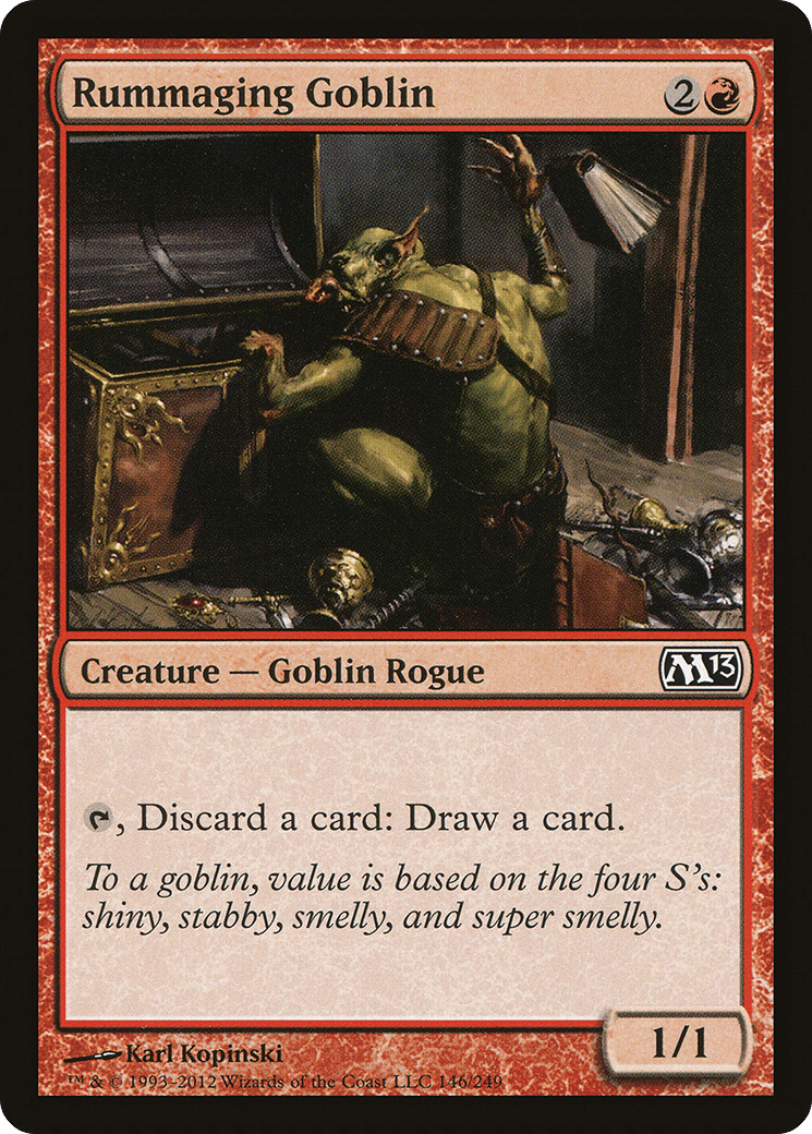 Rummaging Goblin [Magic 2013] Foil