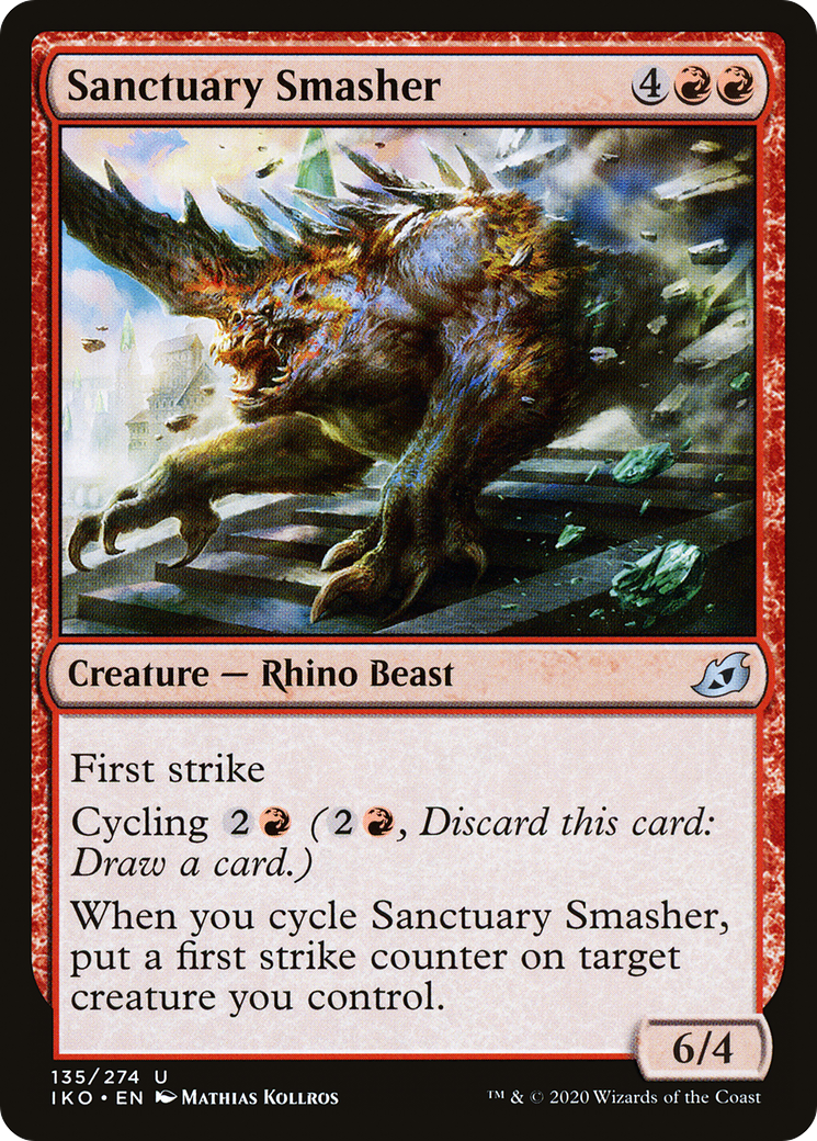 Sanctuary Smasher [Ikoria: Lair of Behemoths] Foil
