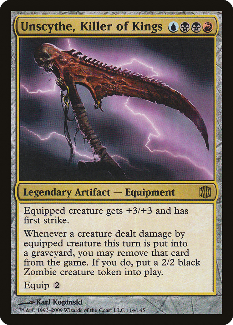 Unscythe, Killer of Kings [Alara Reborn] Foil