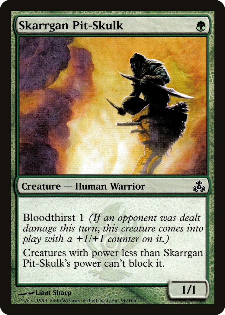 Skarrgan Pit-Skulk [Guildpact] Foil