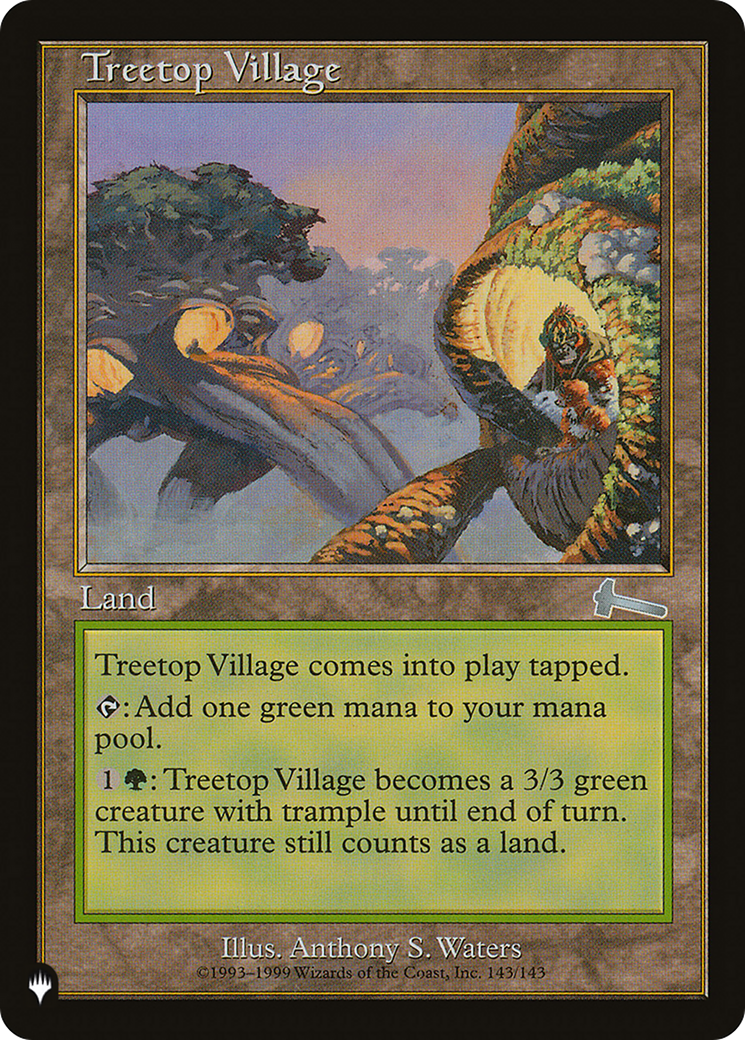 Treetop Village |  (ULG-143) [The List]