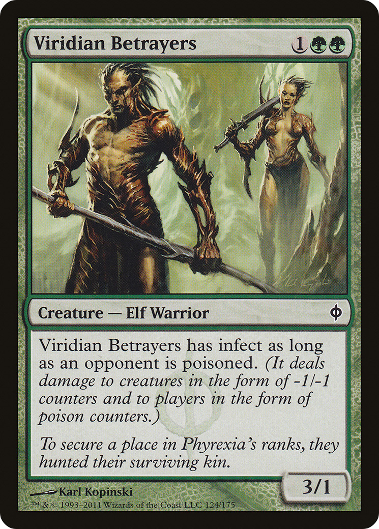 Viridian Betrayers [New Phyrexia] Foil