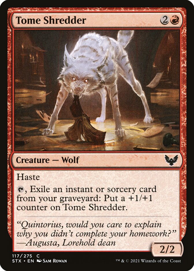 Tome Shredder 117 (Strixhaven: School of Mages) 