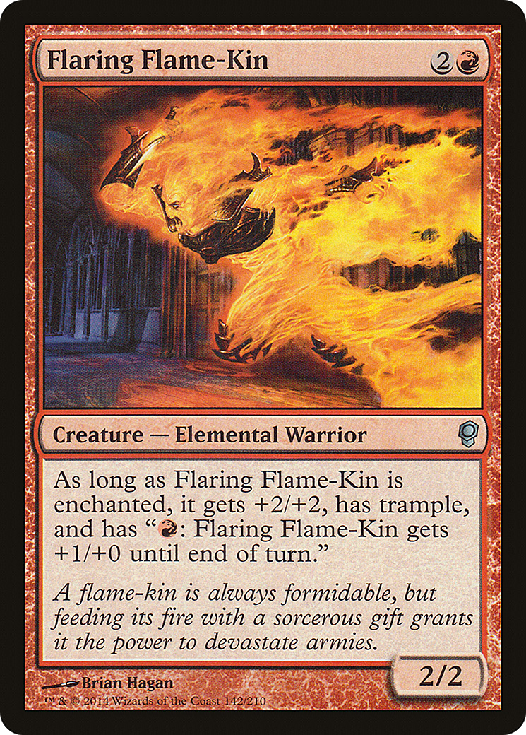 Flaring Flame-Kin [Conspiracy] Foil