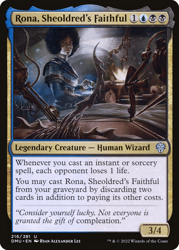 Rona, Sheoldred's Faithful [Dominaria United] Foil