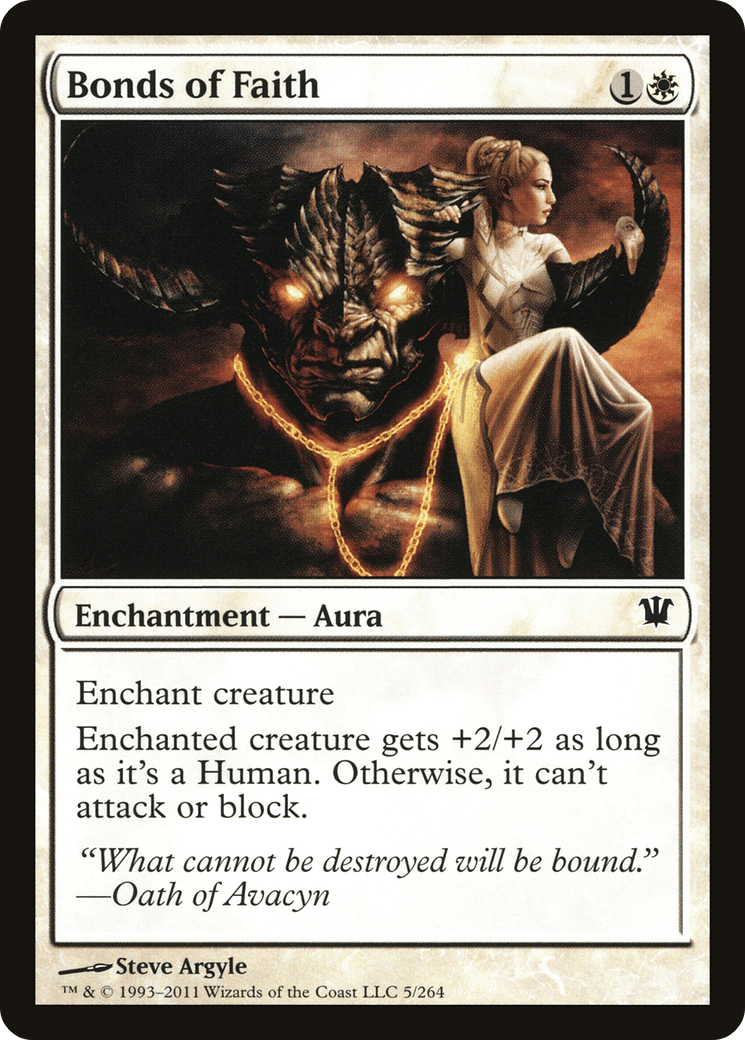 Bonds of Faith [Innistrad] Foil