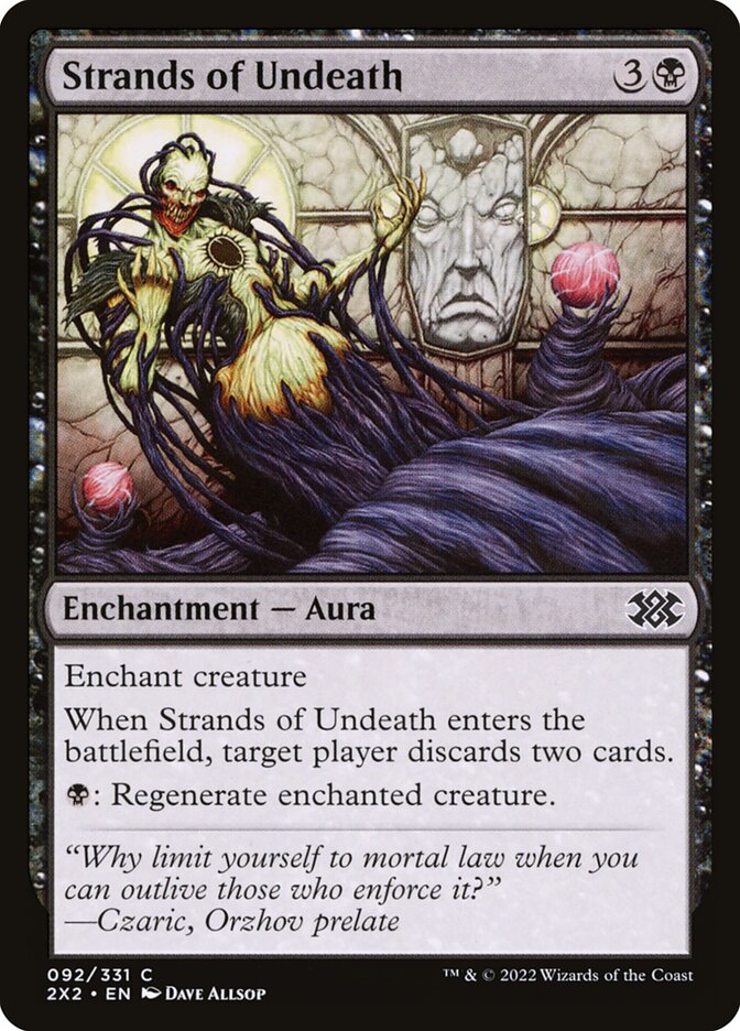Strands of Undeath 92/331 (Double Masters 2022)  - Foil