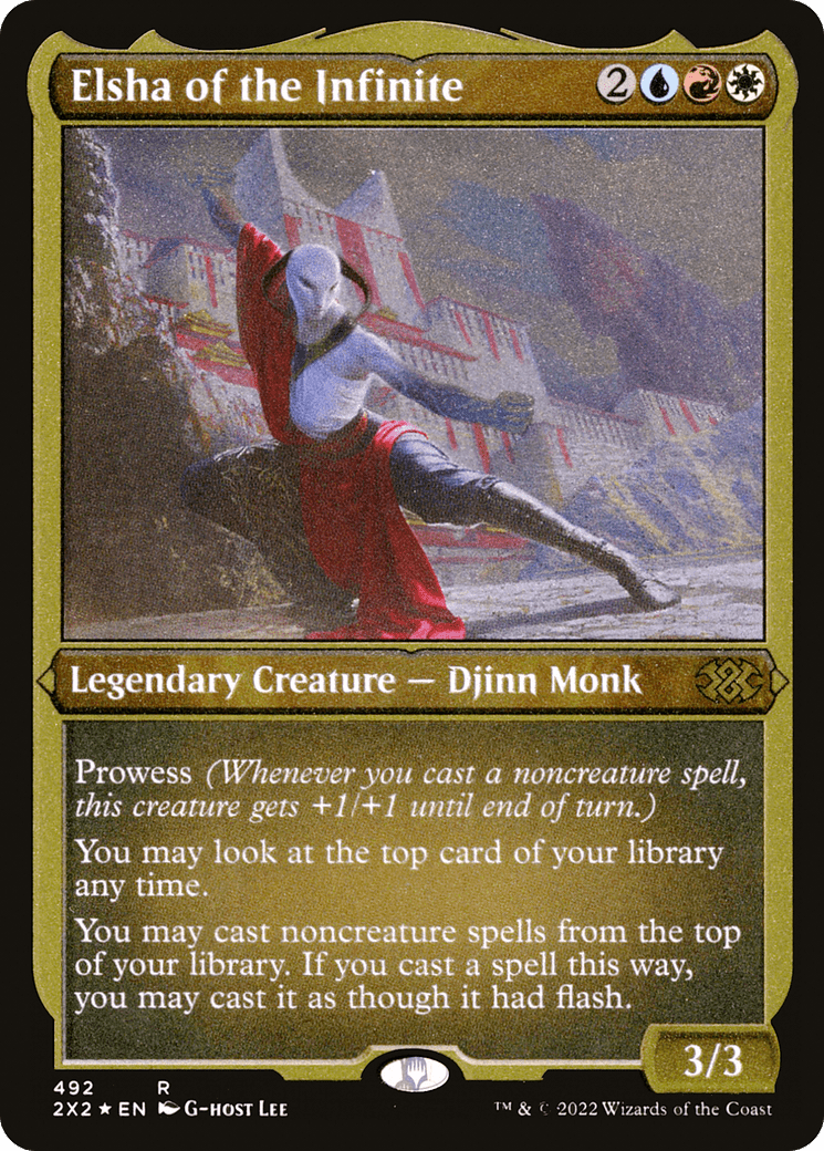 Elsha of the Infinite (Foil Etched) |  Foil (492) [Double Masters 2022]