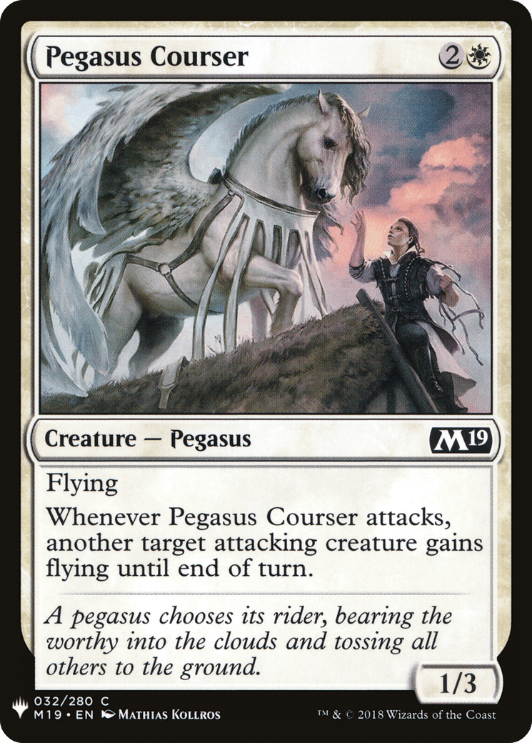 Pegasus Courser |  (M19-32) [The List]