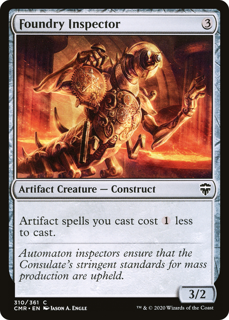 Foundry Inspector [Commander Legends] Foil