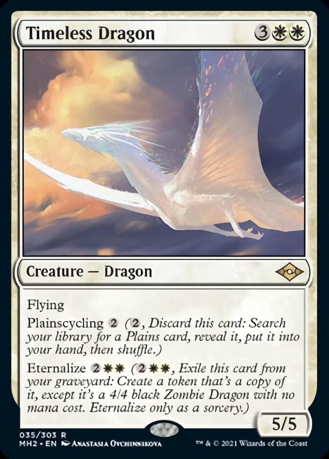 Timeless Dragon [Modern Horizons 2] Foil