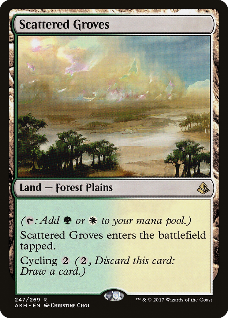 Scattered Groves [Amonkhet] Foil