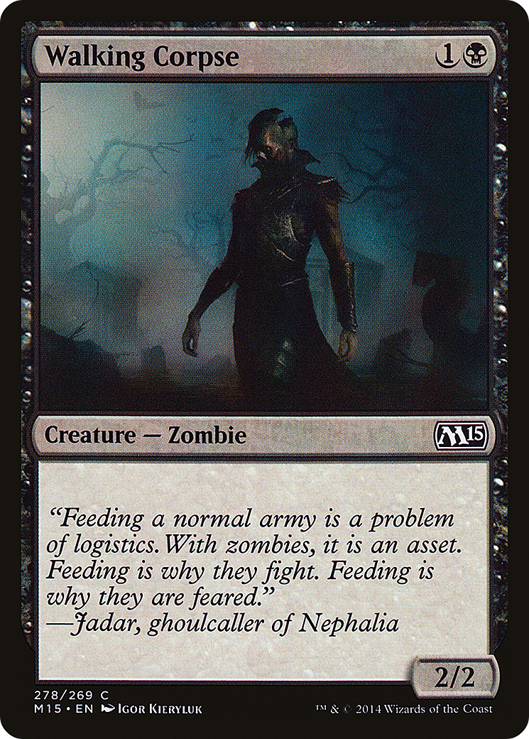 Walking Corpse [Magic 2015] Foil