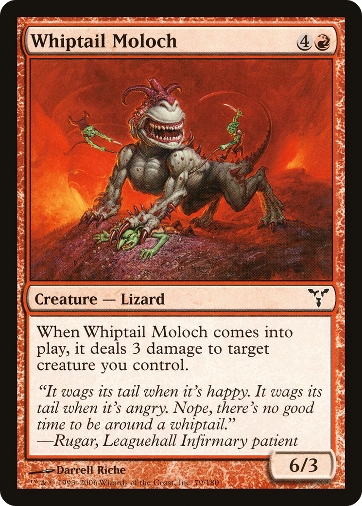 Whiptail Moloch [Dissension] Foil