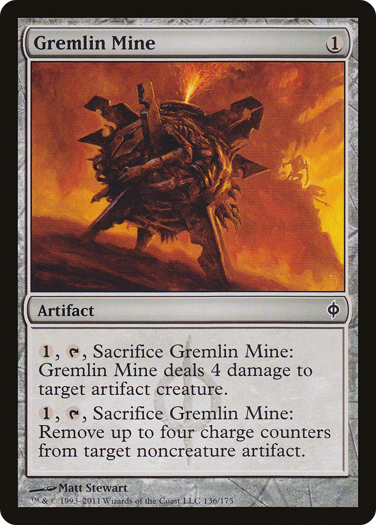 Gremlin Mine [New Phyrexia] Foil